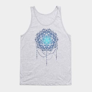 Macrame mandala in water optics Tank Top